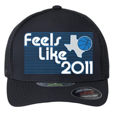 Dallas Basketball Feels Like 2011 Flexfit Unipanel Trucker Cap