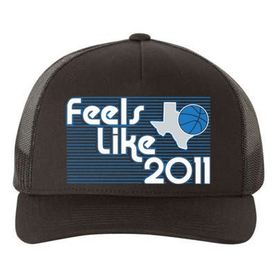 Dallas Basketball Feels Like 2011 Yupoong Adult 5-Panel Trucker Hat