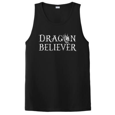 Dragon Believer Fantasy Funny PosiCharge Competitor Tank