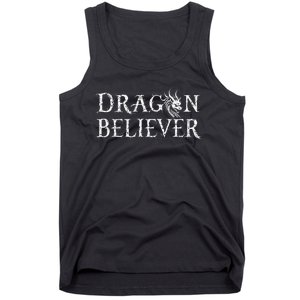 Dragon Believer Fantasy Funny Tank Top