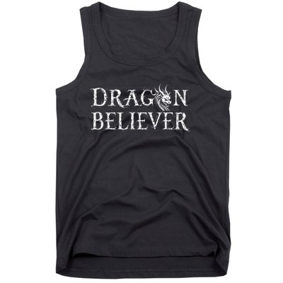 Dragon Believer Fantasy Funny Tank Top