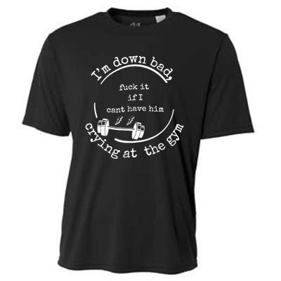 Down Bad Fuck It Ttpd Crop Top Cooling Performance Crew T-Shirt