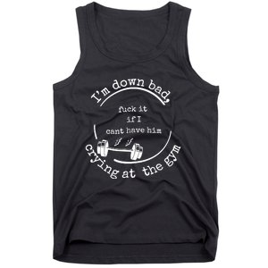 Down Bad Fuck It Ttpd Crop Top Tank Top