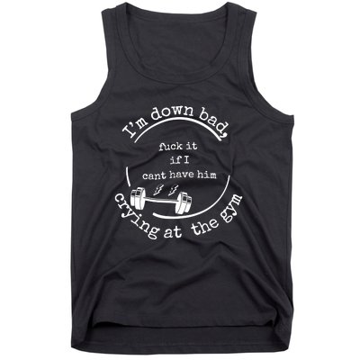 Down Bad Fuck It Ttpd Crop Top Tank Top