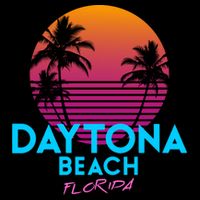 Daytona Beach Florida Retro 80s Gift Impact Tech Backpack