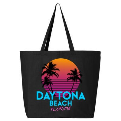 Daytona Beach Florida Retro 80s Gift 25L Jumbo Tote