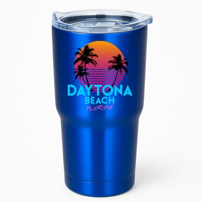 Daytona Beach Florida Retro 80s Gift Tumbler