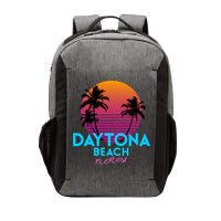 Daytona Beach Florida Retro 80s Gift Vector Backpack
