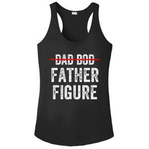 Dad Bod Father Figure Funny Fathers Day Gift Idea For Ladies PosiCharge Competitor Racerback Tank