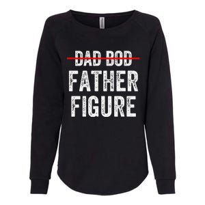 Dad Bod Father Figure Funny Fathers Day Gift Idea For Womens California Wash Sweatshirt