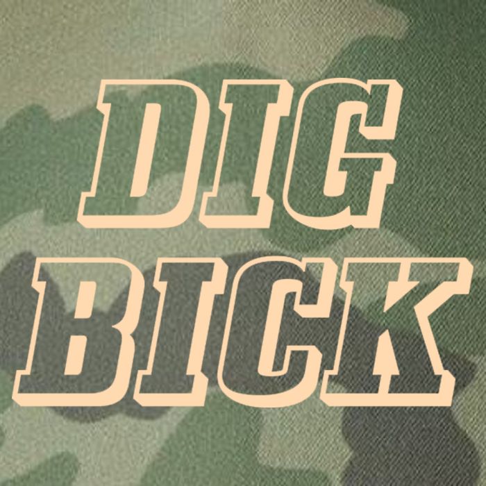 Dig Bick Funny Legacy Tie Dye Trucker Hat