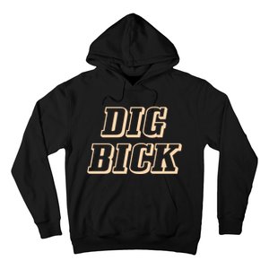 Dig Bick Funny Hoodie