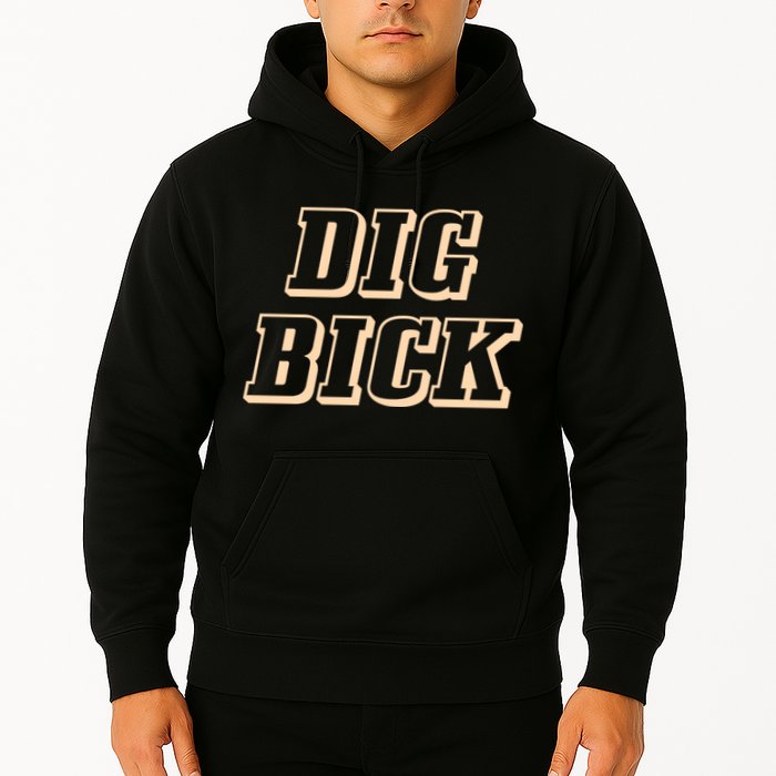 Dig Bick Funny Hoodie