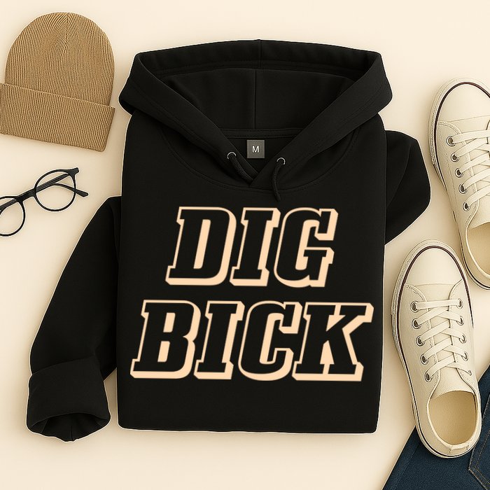 Dig Bick Funny Hoodie