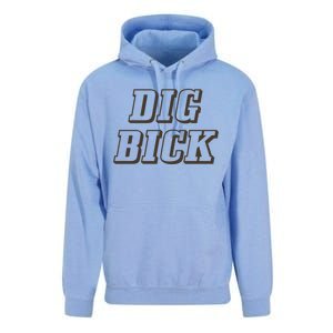 Dig Bick Funny Unisex Surf Hoodie