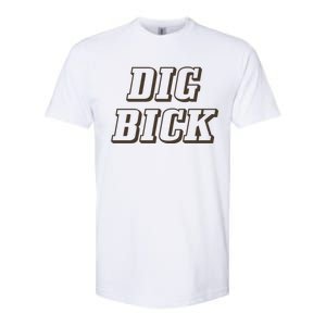 Dig Bick Funny Softstyle CVC T-Shirt