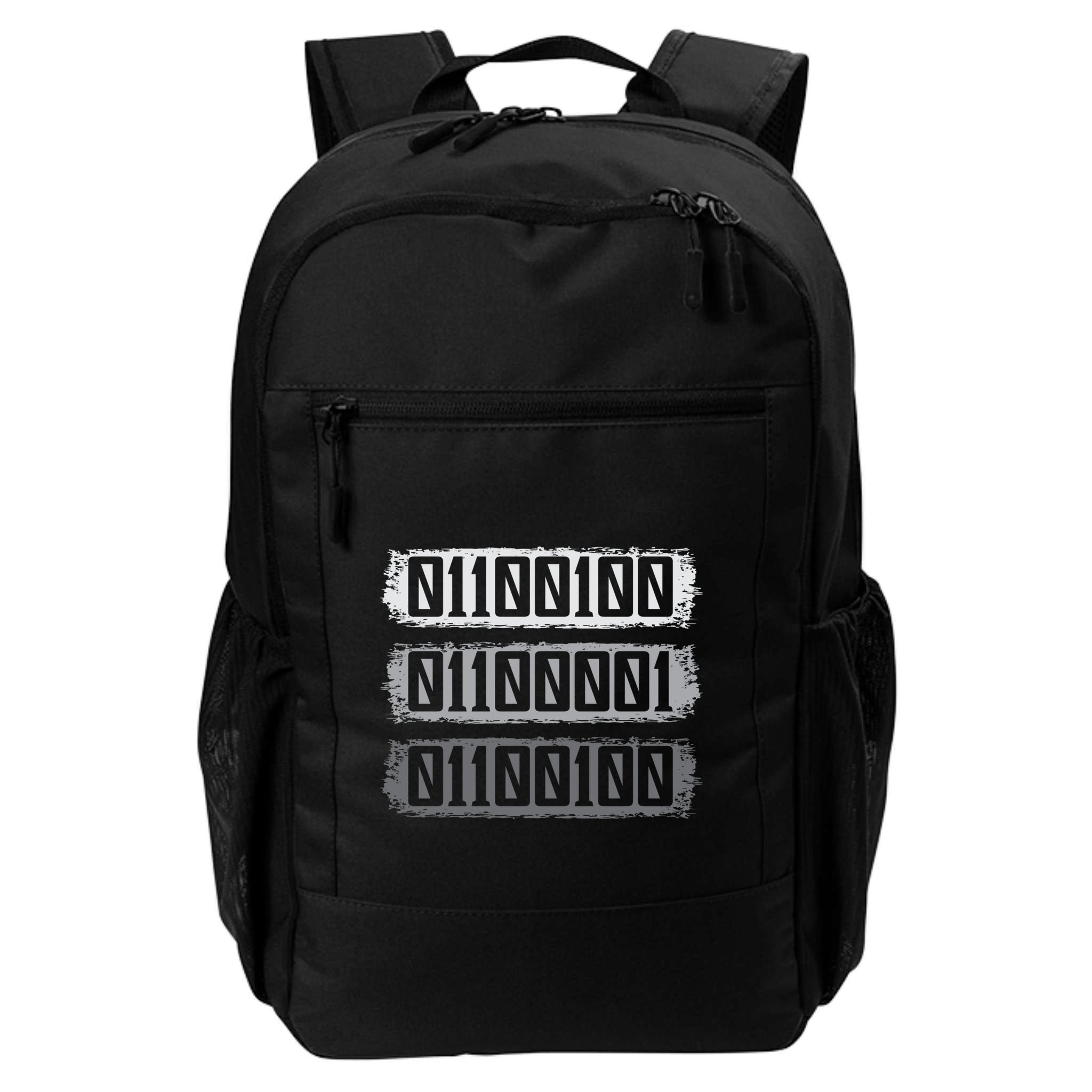 Dad Binary Fatherhood Best Daddy Ever Fathers Day Great Gift Backpack