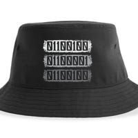 Dad Binary Fatherhood Best Daddy Ever Fathers Day Great Gift Sustainable Bucket Hat