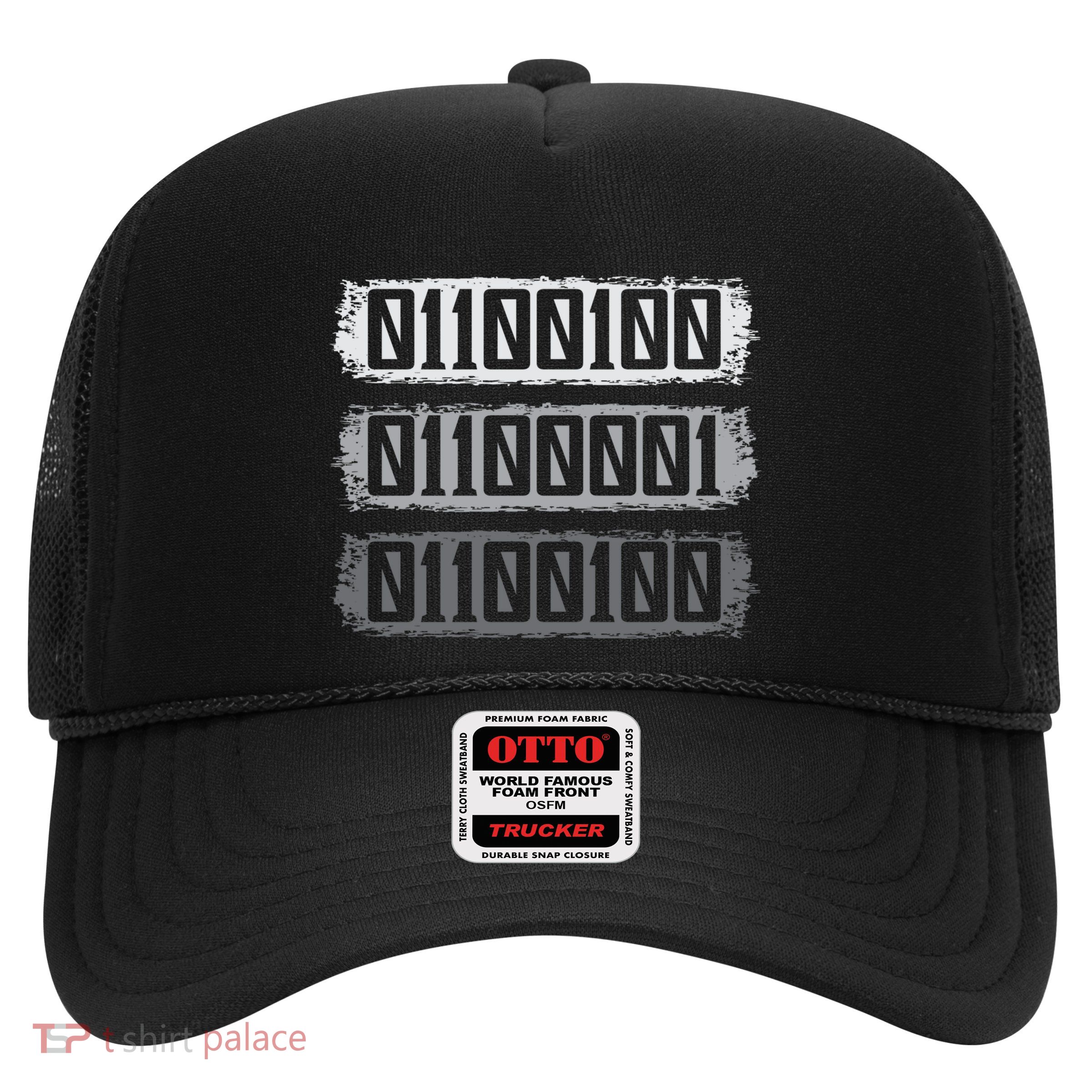 Dad Binary Fatherhood Best Daddy Ever Fathers Day Great Gift Trucker Hat