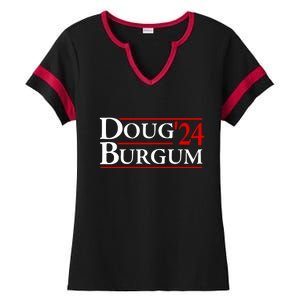 Doug Burgum For America 2024 Ladies Halftime Notch Neck Tee