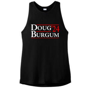 Doug Burgum For America 2024 Ladies PosiCharge Tri-Blend Wicking Tank