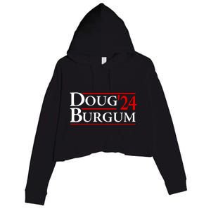 Doug Burgum For America 2024 Crop Fleece Hoodie