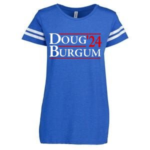 Doug Burgum For America 2024 Enza Ladies Jersey Football T-Shirt