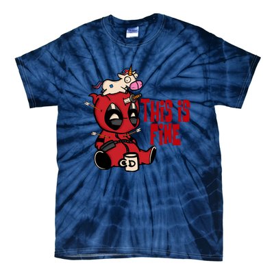 Dead But Fine Tie-Dye T-Shirt