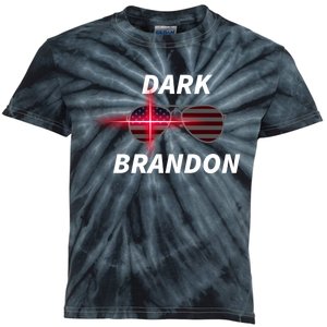 Dark Brandon | Funny Pro Biden Cool American Sunglasses Kids Tie-Dye T-Shirt