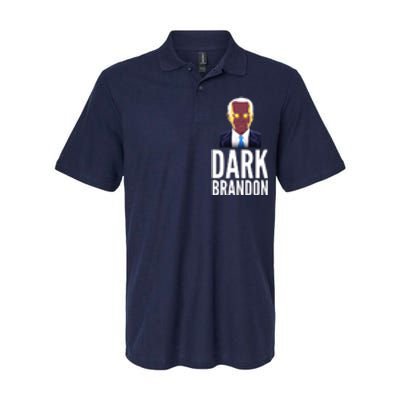 Dark Brandon Funny Meme Saving America Joe Biden Softstyle Adult Sport Polo