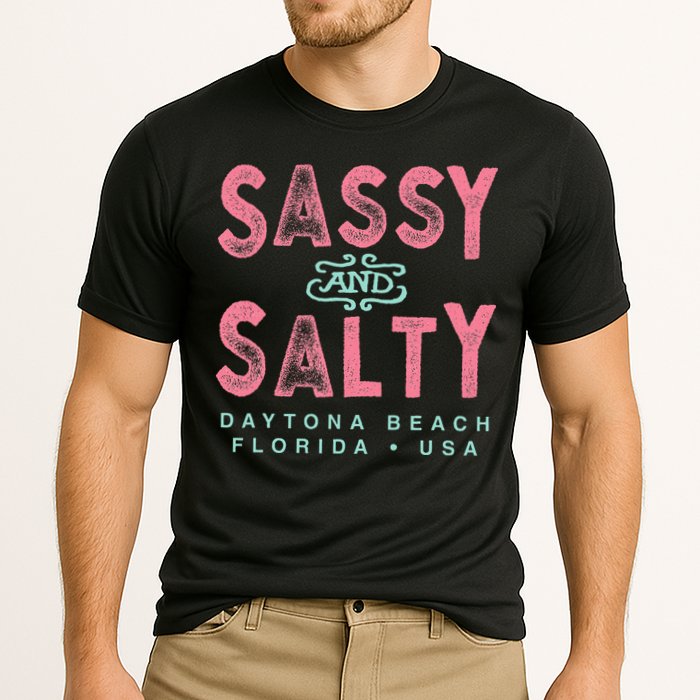 Daytona Beach Florida Souvenir Cooling Performance Crew T-Shirt