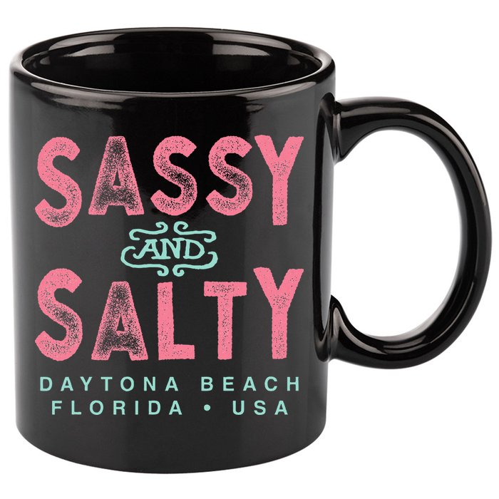 Daytona Beach Florida Souvenir 11oz C Handle Ceramic Mug