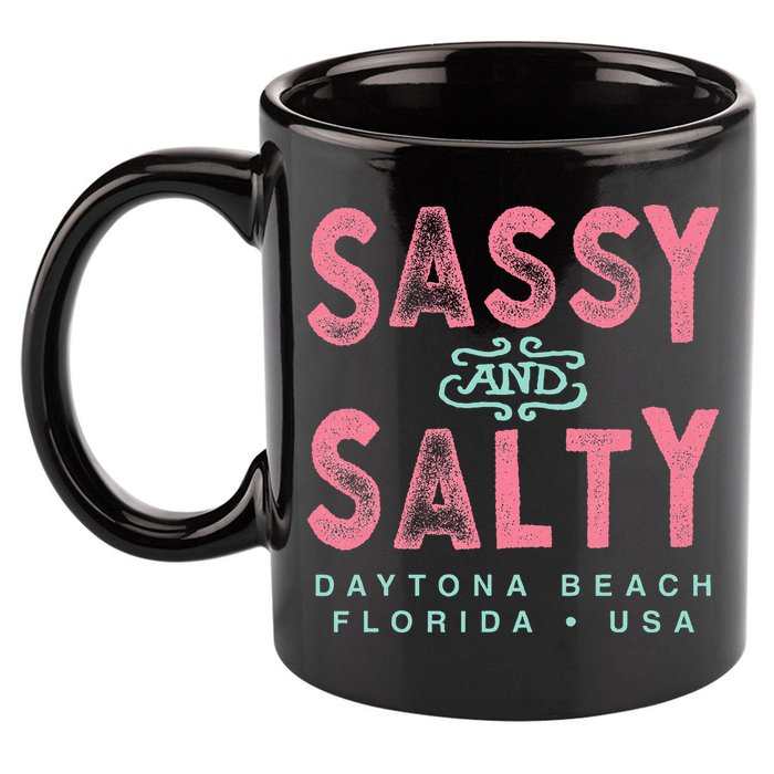 Daytona Beach Florida Souvenir 11oz C Handle Ceramic Mug