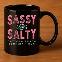 Daytona Beach Florida Souvenir 11oz C Handle Ceramic Mug