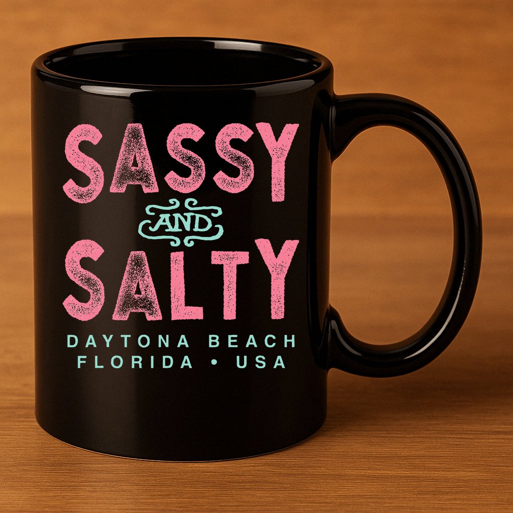 Daytona Beach Florida Souvenir 11oz C Handle Ceramic Mug