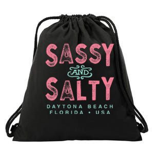 Daytona Beach Florida Souvenir Drawstring Bag