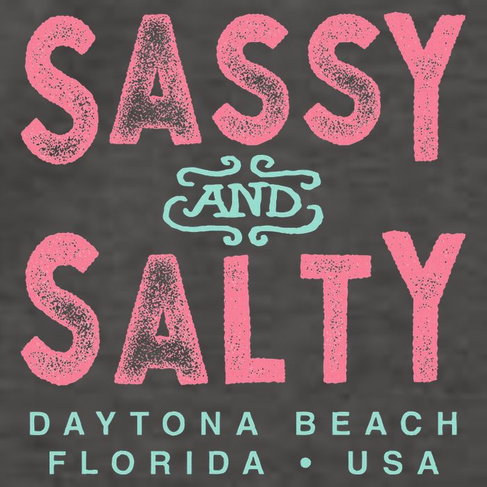 Daytona Beach Florida Souvenir Vector Backpack