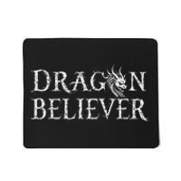 Dragon Believer Fantasy Funny Mousepad