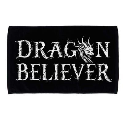 Dragon Believer Fantasy Funny Microfiber Hand Towel