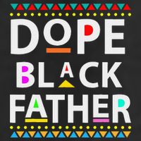 Dope Black Father Dope Black Dad Fathers Day Adult Drive Performance Visor