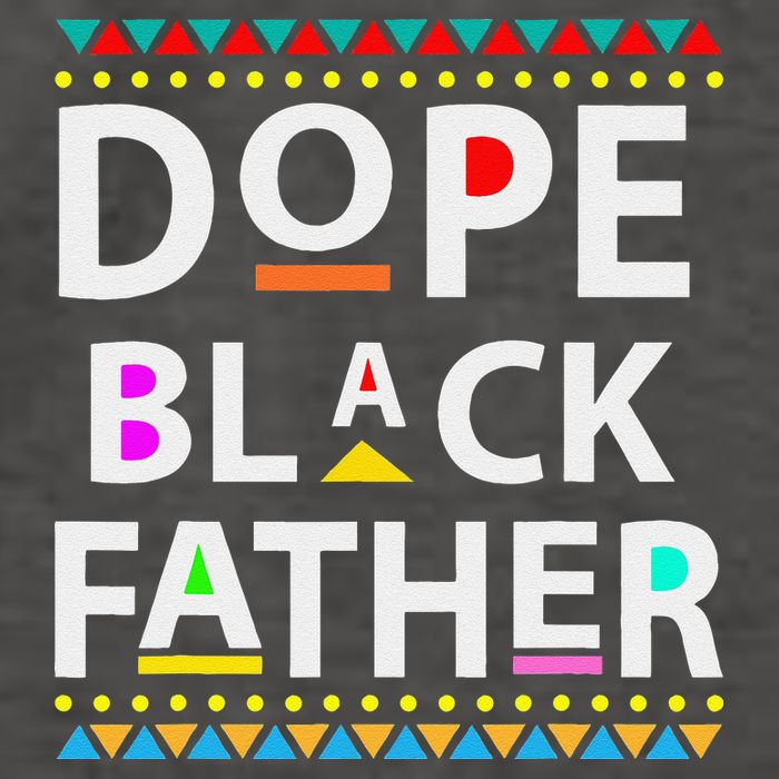 Dope Black Father Dope Black Dad Fathers Day Vector Backpack