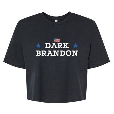 Dark Brandon Funny Bella+Canvas Jersey Crop Tee