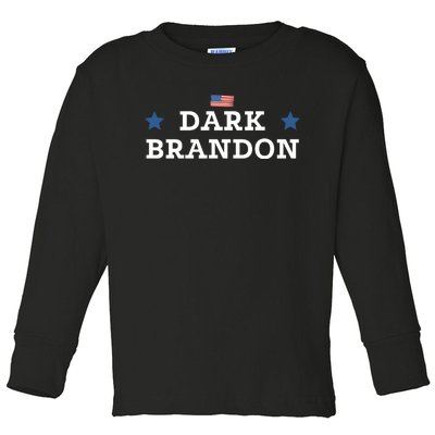 Dark Brandon Funny Toddler Long Sleeve Shirt