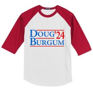 Doug Burgum For America 2024 Kids Colorblock Raglan Jersey