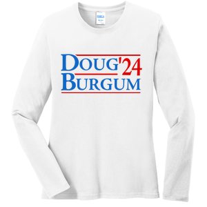 Doug Burgum For America 2024 Ladies Long Sleeve Shirt