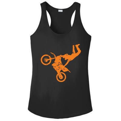 DIRT BIKE FREESTYLE Motocross Ladies PosiCharge Competitor Racerback Tank