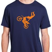 DIRT BIKE FREESTYLE Motocross Adult ChromaSoft Performance T-Shirt