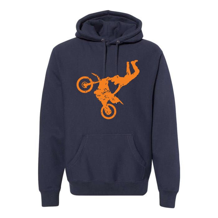 DIRT BIKE FREESTYLE Motocross Premium Hoodie