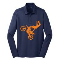 DIRT BIKE FREESTYLE Motocross Silk Touch Performance Long Sleeve Polo