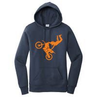 DIRT BIKE FREESTYLE Motocross Women's Pullover Hoodie